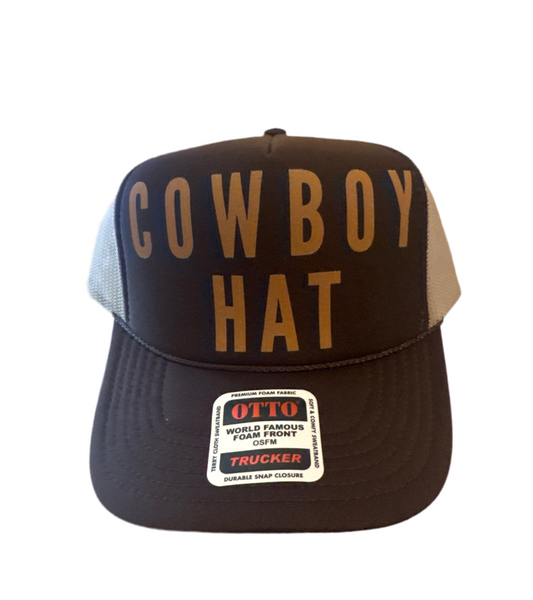 Cowboy Hat Trucker Hat