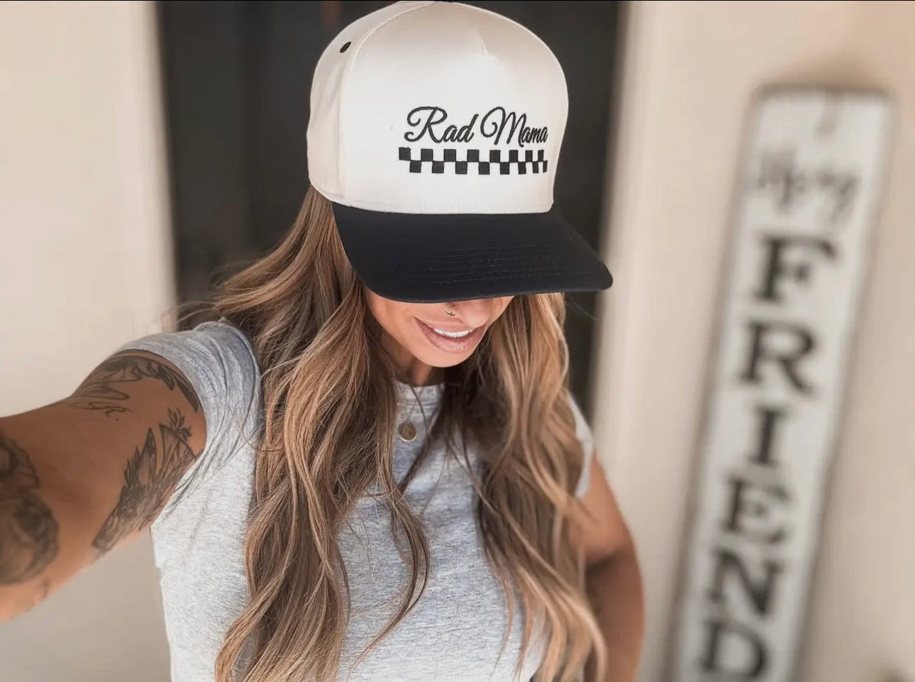 Rad mama ball cap
