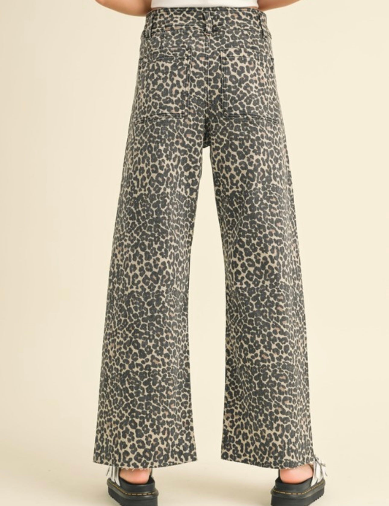Leopard print pants