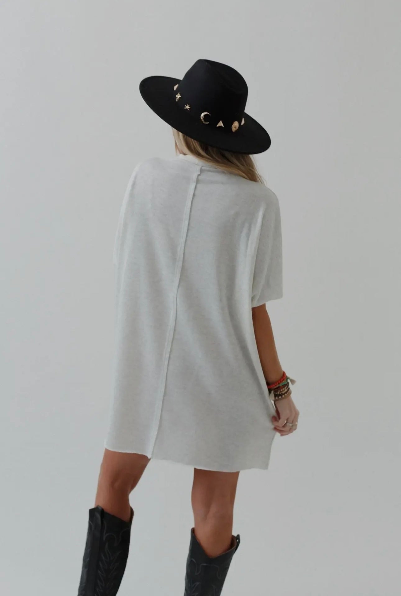 Laid back luxe dress