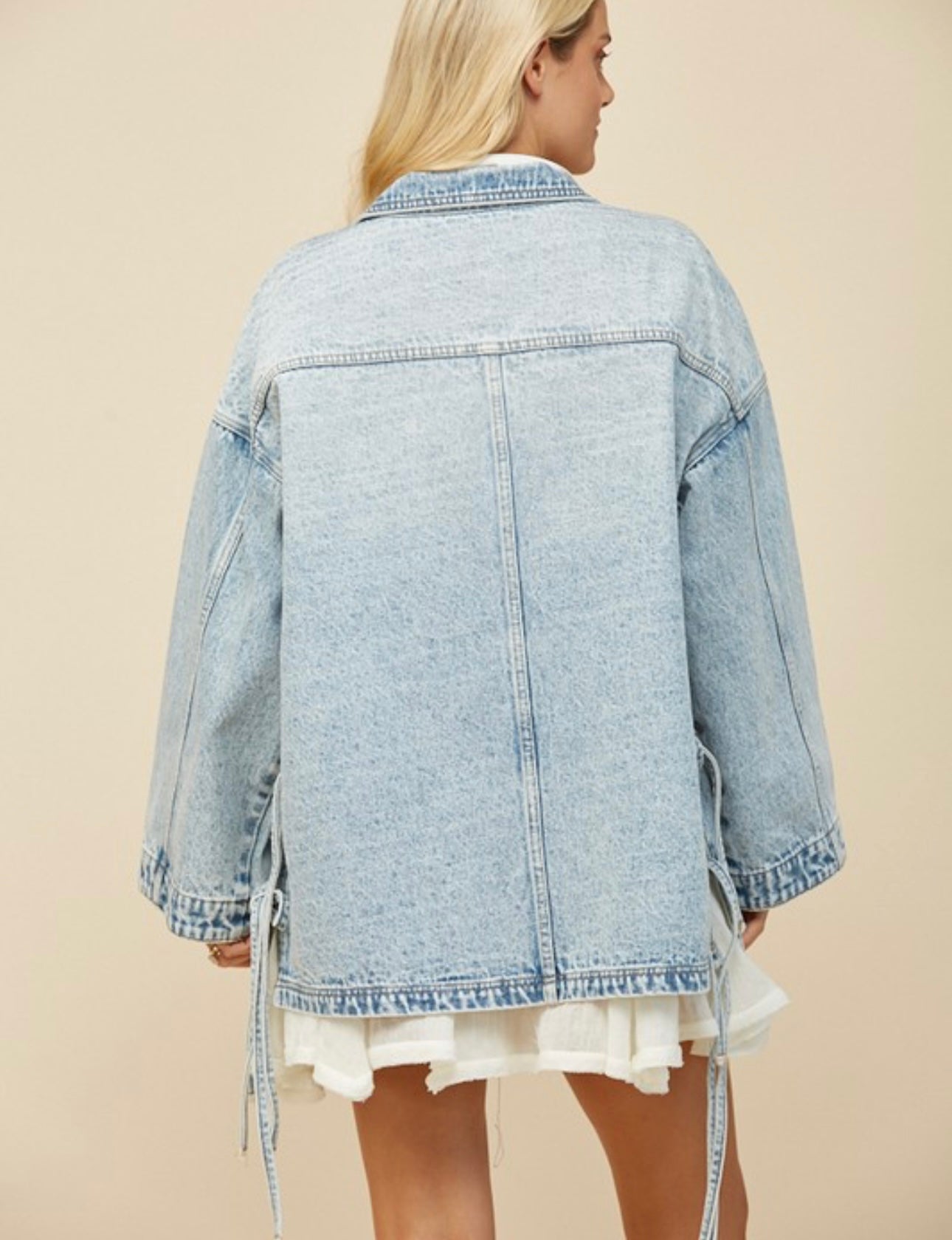 The cami denim jacket